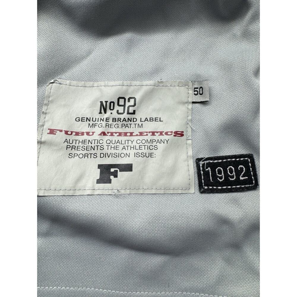 FUBU Vintage Collection Y2K XXL 05 Jersey 1992 Hip Hop Grey The Collection‎ - Picture 6 of 6